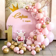 83pcs Pink Balloon Party Set Wedding Balloon Decoration Arrangement