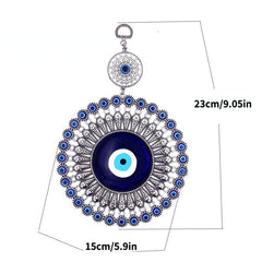 Eye Metal Hanging Decoration for Home and Garden Protection