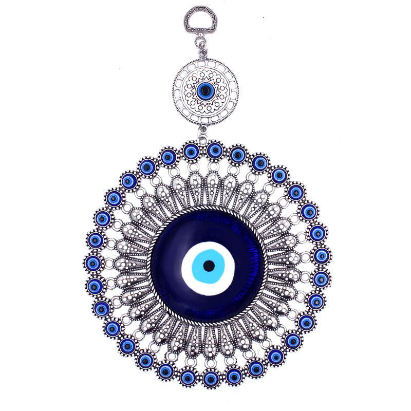 Eye Metal Hanging Decoration for Home and Garden Protection
