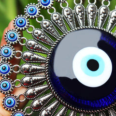 Eye Metal Hanging Decoration for Home and Garden Protection