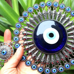 Eye Metal Hanging Decoration for Home and Garden Protection