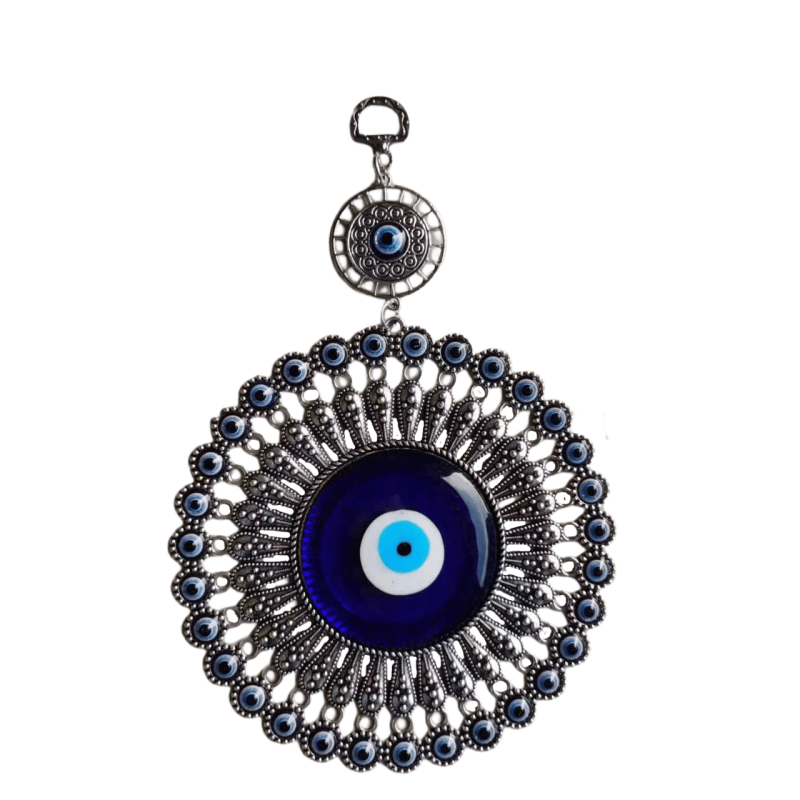 Eye Metal Hanging Decoration for Home and Garden Protection