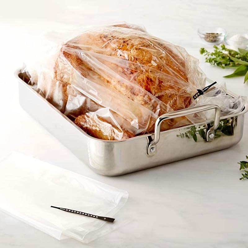Large Oven Bags for Cooking Safe Meat Chicken Fish and Vegetables