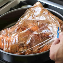 Large Oven Bags for Cooking Safe Meat Chicken Fish and Vegetables