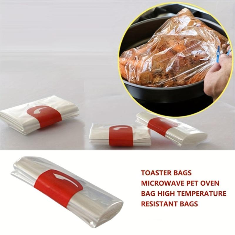 Large Oven Bags for Cooking Safe Meat Chicken Fish and Vegetables