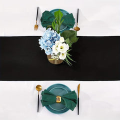 10 Pack Satin Table Runner 30x274cm Silk Fabric Wedding Banquet Decor