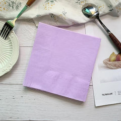 20pcs Lilac Party Napkins Disposable Suppl