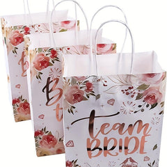 16pcs Team Bride Gift Bags For Bachelorette Party Decorations