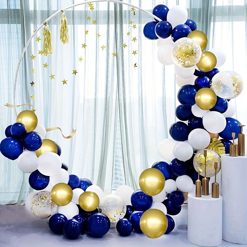 106pcs Brown & Navy Balloon Garland Arch Kit Unisex Balloon Decoration