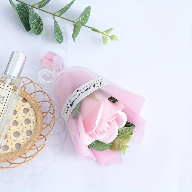 Mini Soap Flower Bouquet Rose Small Bouquet for Party Family Mother Girlfriend
