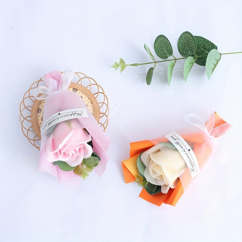Mini Soap Flower Bouquet Rose Small Bouquet for Party Family Mother Girlfriend