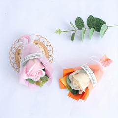Mini Soap Flower Bouquet Rose Small Bouquet for Party Family Mother Girlfriend