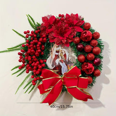 Spring & Summer Flower Baskets with Plaid Bow Wreaths