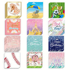 20pcs Party Napkins Animals Giraffes Elephants For Parties