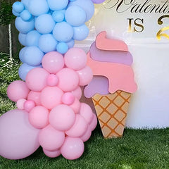 202pcs Pink Balloons Set Baby Shower Gender Reveal Party Decor Supplies