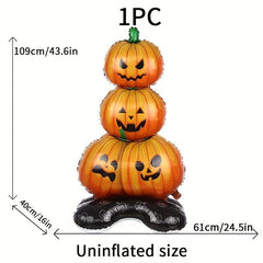 Halloween Pumpkin Pile Balloon Base for Party Decorations