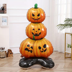 Halloween Pumpkin Pile Balloon Base for Party Decorations