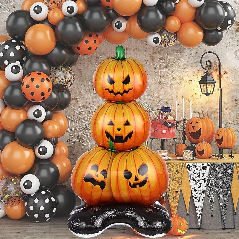 Halloween Pumpkin Pile Balloon Base for Party Decorations