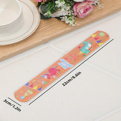 12pcs Hally Birthday Slap Bracelets Cartoon Pop Circle Kid Toys Bracelets