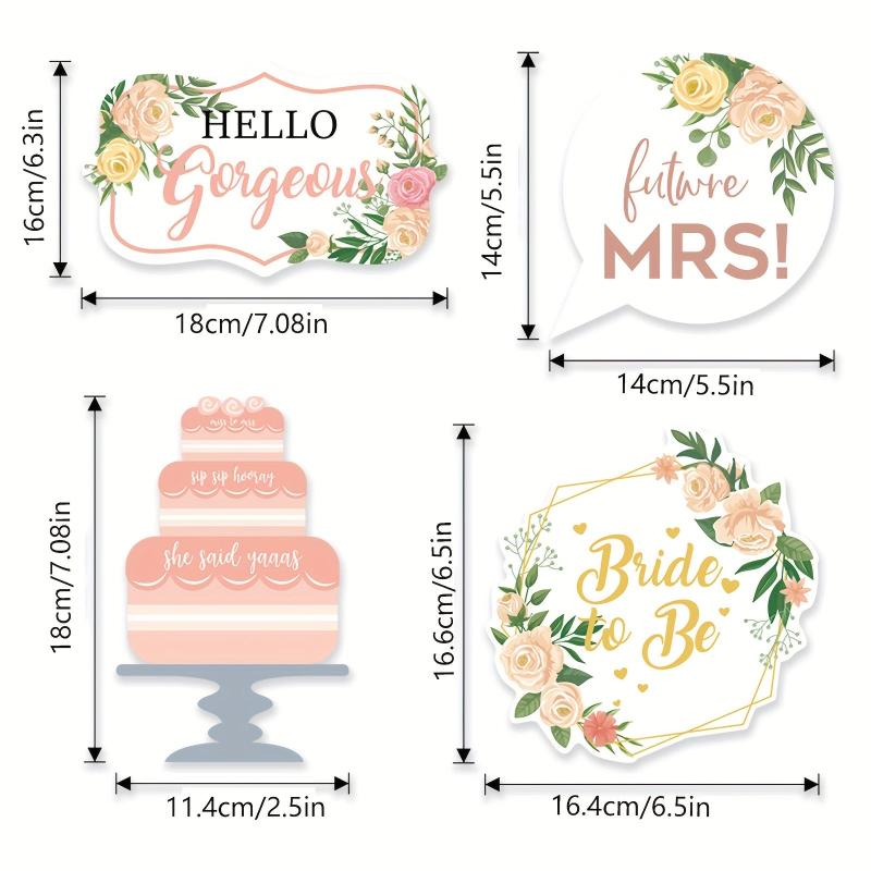 32pcs Wedding Photo Booth Props Funny Selfie Props Kit For Bachelorette Party