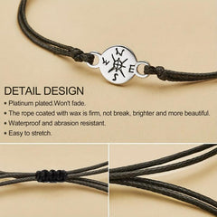 Graduation Compass Bracelet - Unique Gift for Graduates