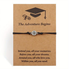 Graduation Compass Bracelet - Unique Gift for Graduates