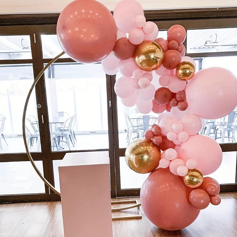 106pcs Macaron Pink Balloon Garland Arch Kit Wedding Birthday Party Decoration