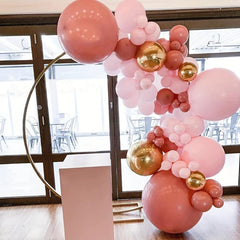 106pcs Macaron Pink Balloon Garland Arch Kit Wedding Birthday Party Decoration