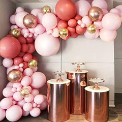 106pcs Macaron Pink Balloon Garland Arch Kit Wedding Birthday Party Decoration