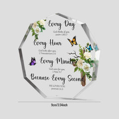 Christian Bible Verse Prayers Acrylic Art for Women