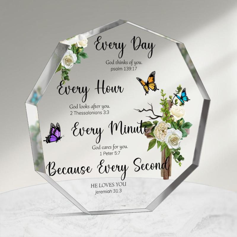 Christian Bible Verse Prayers Acrylic Art for Women