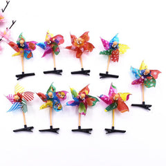 Windmill Hairpin Party Performance Props Headwear Daily Party Supplies