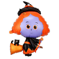 Halloween Large Witch Decoration Balloon Party Supplies