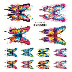 Custom Arm Butterfly Tattoo Sticker - Fresh Goddess Party Body Art