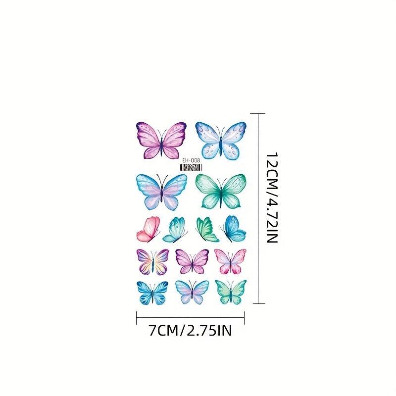 Custom Arm Butterfly Tattoo Sticker - Fresh Goddess Party Body Art