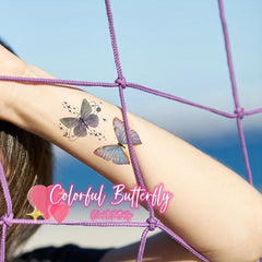 Custom Arm Butterfly Tattoo Sticker - Fresh Goddess Party Body Art