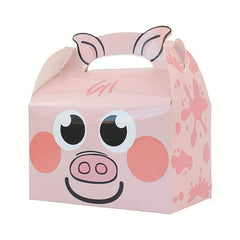 Farm Animal Tote Bag Set with Candy and Cookie Boxes