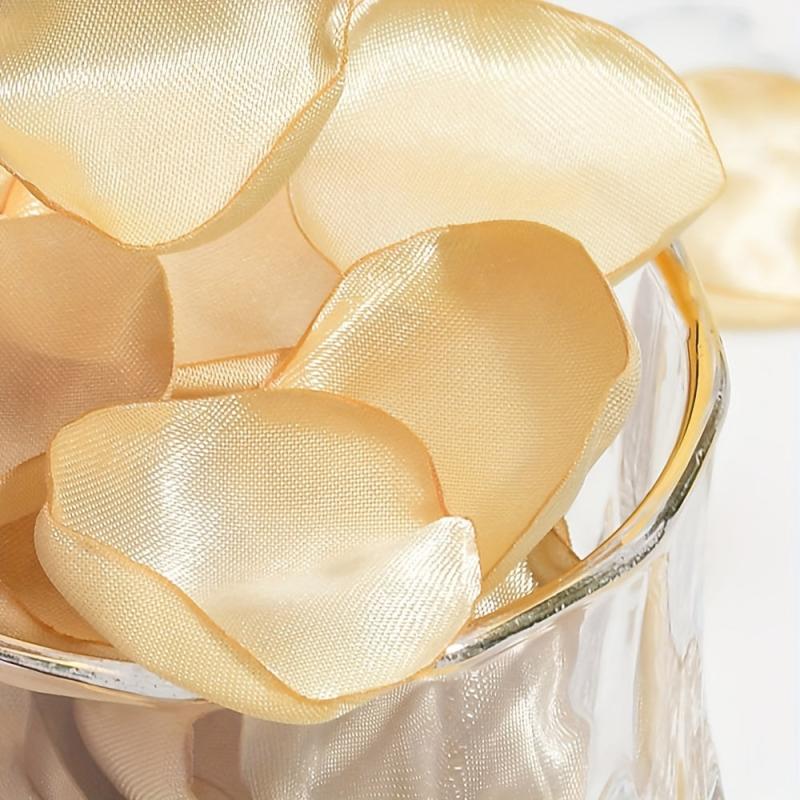 100pcs Khaki Wedding Party Decoration Petals