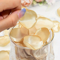 100pcs Khaki Wedding Party Decoration Petals
