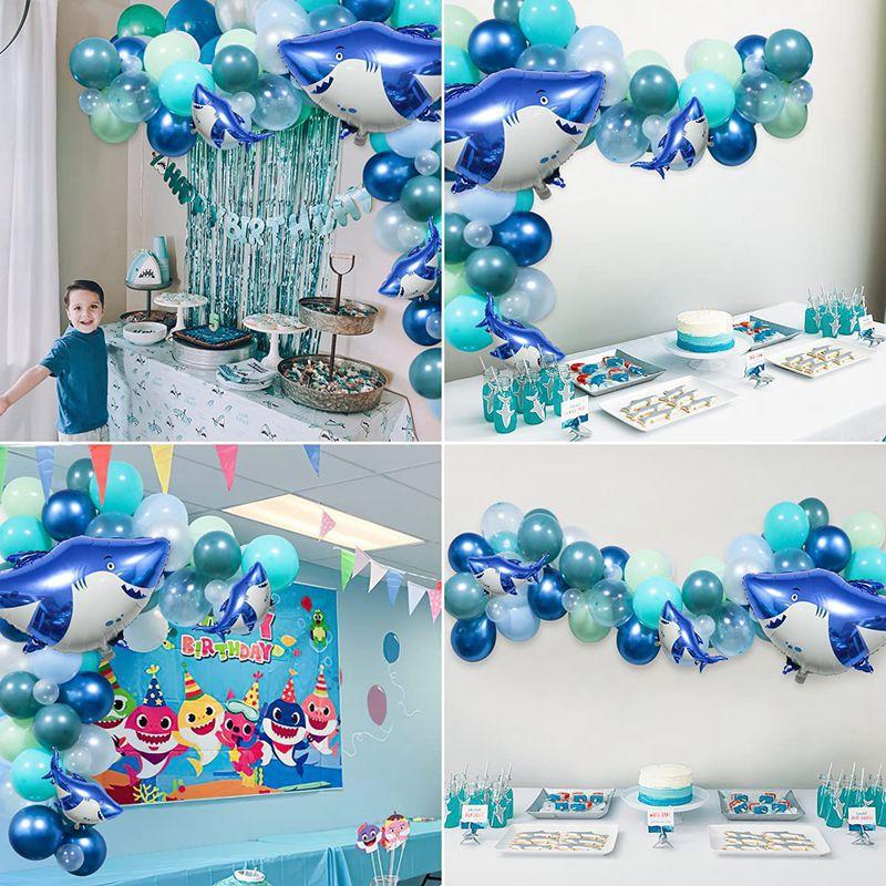 102pcs Underwater World Ocean Theme Balloon Party Set 25 4 Cm