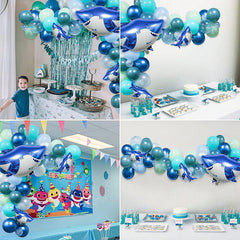102pcs Underwater World Ocean Theme Balloon Party Set 25 4 Cm