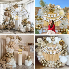 Boho Sand Balloon Birthday Decorations Set