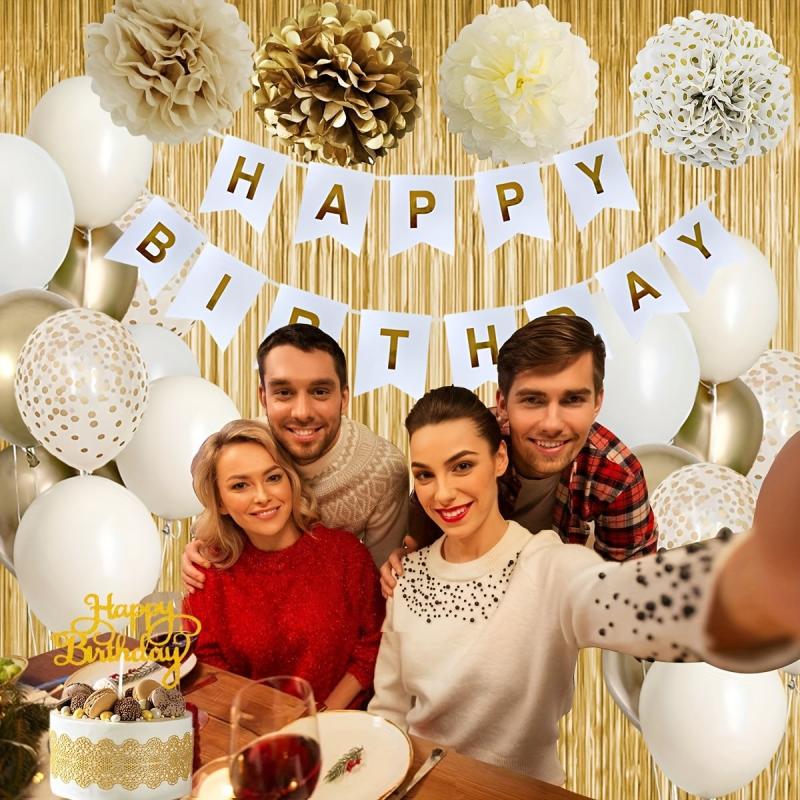 Boho Sand Balloon Birthday Decorations Set