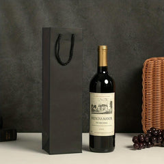 12pcs Stylish Drawstring Gift Bags for Wine and Tumblers - Party Supplies