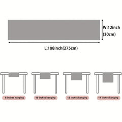 Golden Satin Table Runner 30x274cm Wedding Decor