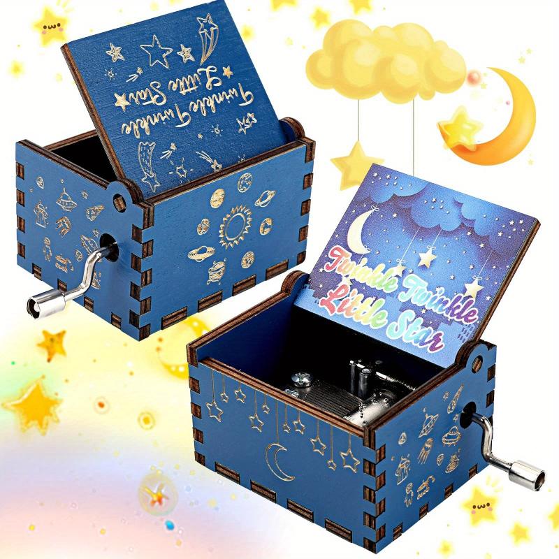1pc Happy Birthday Music Box Hand Operated Gift