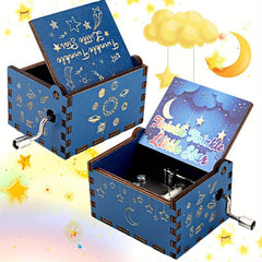 1pc Happy Birthday Music Box Hand Operated Gift