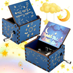 1pc Happy Birthday Music Box Hand Operated Gift