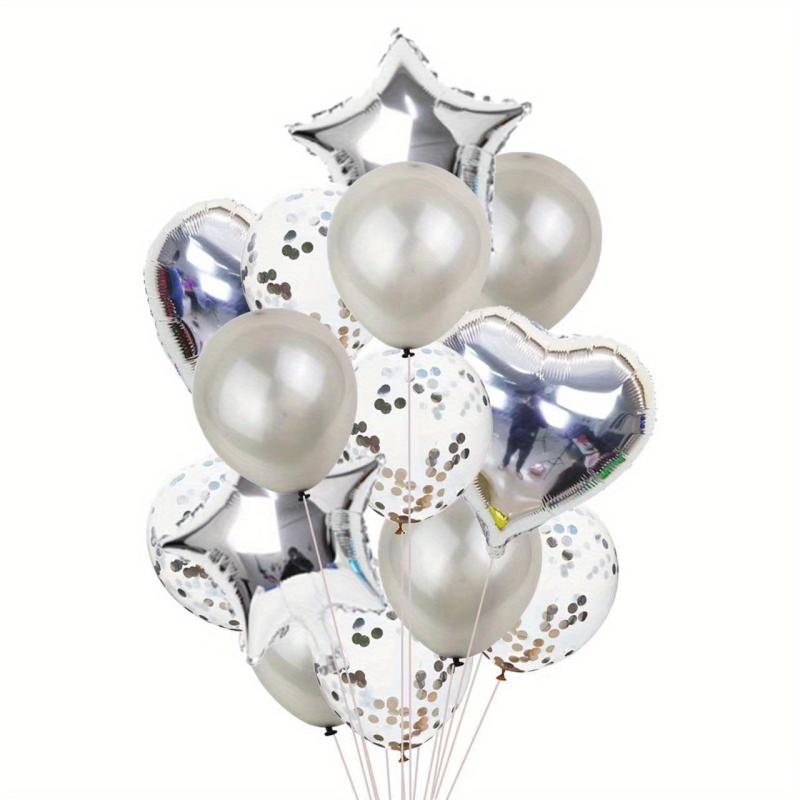 14pcs Wedding Rose Golden Love Balloon Package