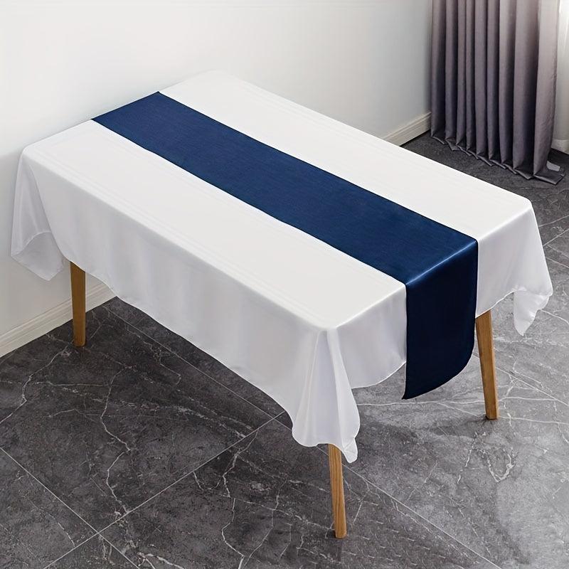 10 Pack Dark Satin Table Runner 30 48x274 32 Cm Long Silk And Smooth Fabric